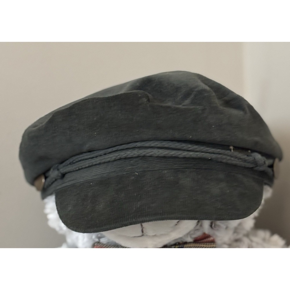 Roxy Vintage Green Corduroy Newsboy Hat